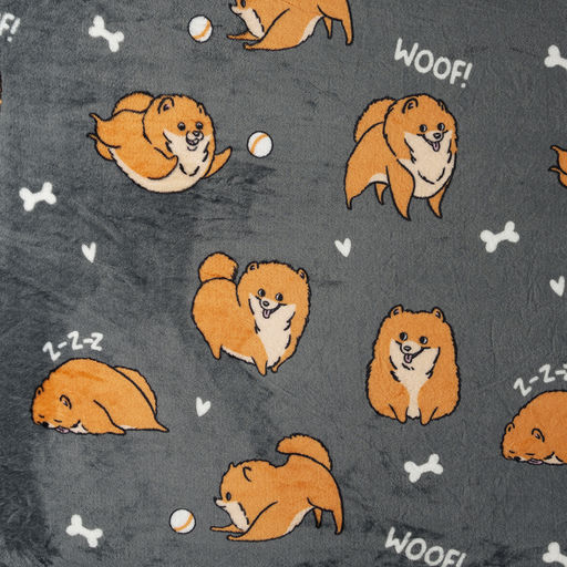 Плед Festeval Spitz 150х200см, серый, микрофибра 190г/м, пэ 100% - Casa conforte фото 2