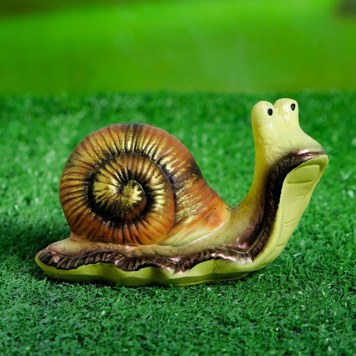 Садовая фигура из полистоуна «Улитки», 13×7.5 см, набор 4 шт.