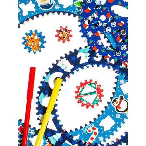 Спирограф WoodLand Toys «Новогоднее настроение»