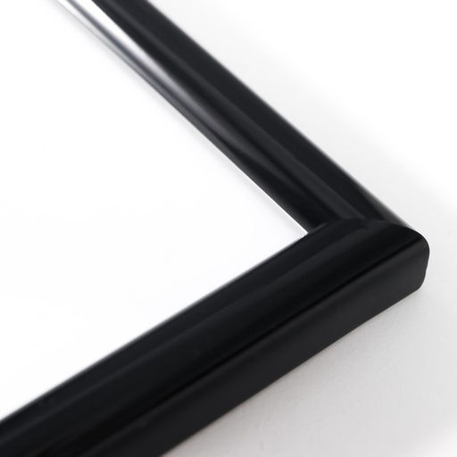 Фоторамка для фото 30×40 см «Радуга», пластик, чёрный, (пластиковый экран)