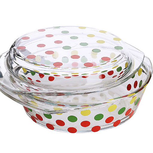 31037 Кастрюля стекло 1,5л с крышкойLR (х6) - Mayer&boch фото 2