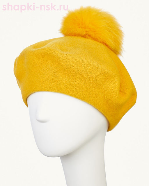Берет фетр флис Помпон 115 Берет женский флис (58-59) - Tonak фото 12