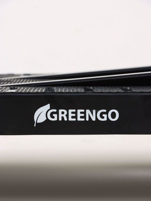 Тележка складная с раздвижной платформой, для перевозки грузов, нагрузка до 100 кг, телескопическая ручка, пластик, Greengo