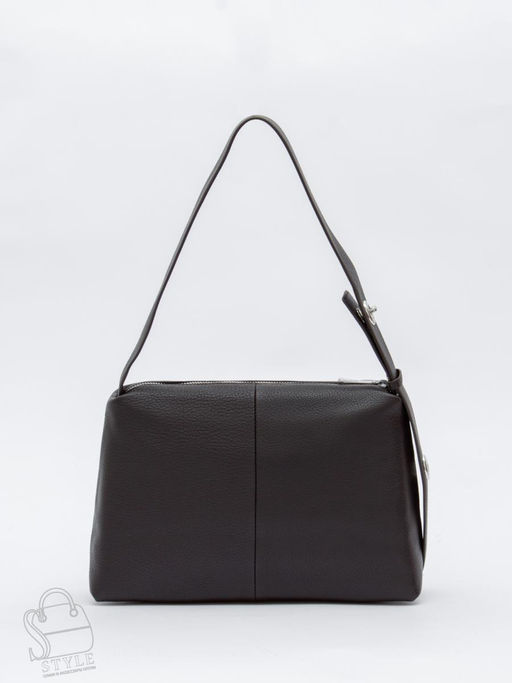 Сумка женская кожаная 8017-2S coffee Velina Fabbiano-Safenta