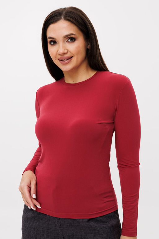 Джемпер ANELLI 1385 клюква