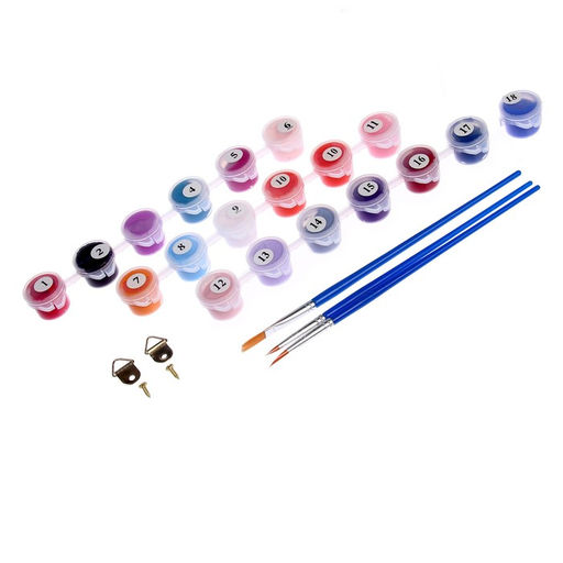 Картина по номерам на холсте с подрамником Лиса, 30х40 см - Школа талантов фото 4