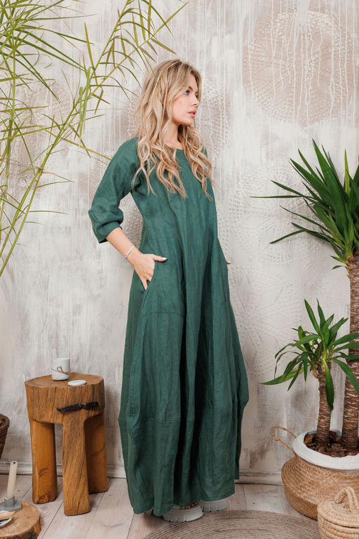 Платье AMORI 9630 изумруд  фото 2