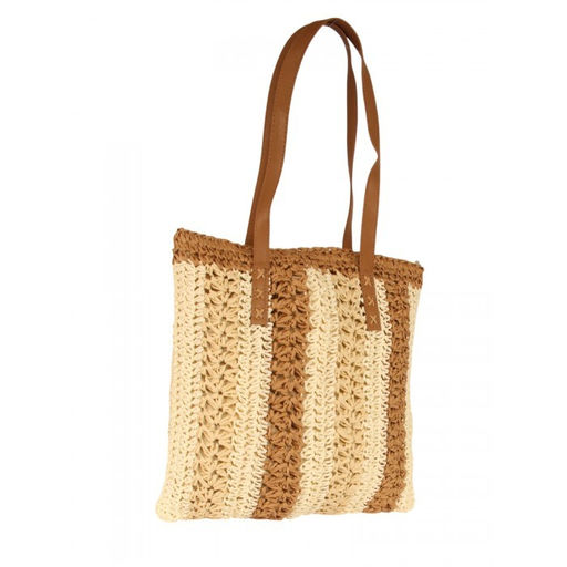 Сумка пляжная текстиль SNX-037, 1отд, светло-бежевый 265626