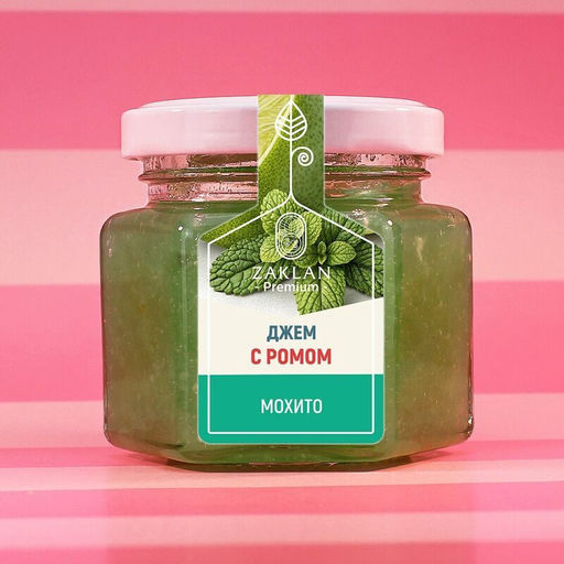 Джем Мохито с ромом груша и лимон и мята