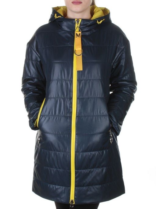 B19102 DK. BLUE Пальто демисезонное женское Aikesdfrs - Fashion фото 2