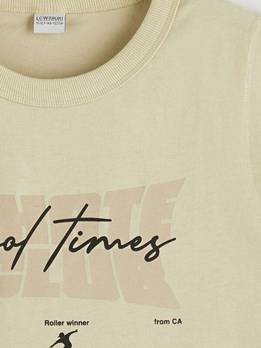 Bisiklet Yaka Erkek ?ocuk Atlet