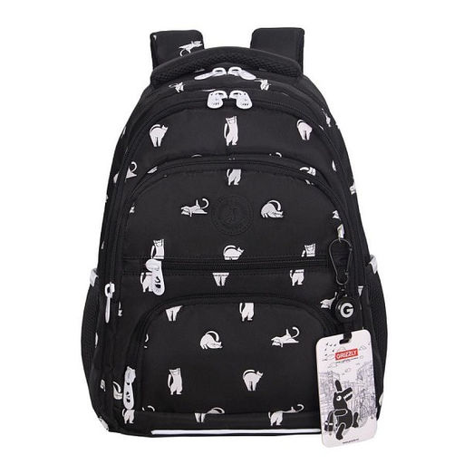 RG-662-1 Рюкзак школьный с картхолдером на держателе - Grizzly фото 35