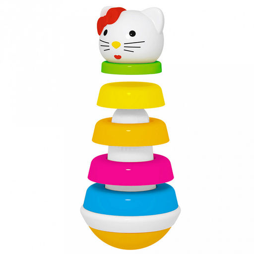 Игрушка "Пирамидка "Неваляшка" малая" 12,5х11х33см, полистирол, пп пакет, "Stellar" (Россия)