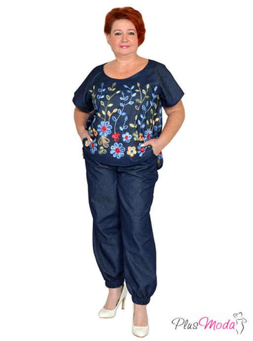 Туника Модель №1466 размеры 44-84 - Plusmoda фото 21