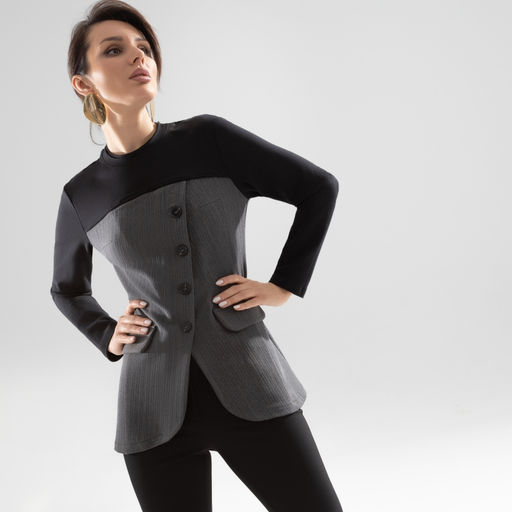 Свитшот комбинированный Вкус победы (black)