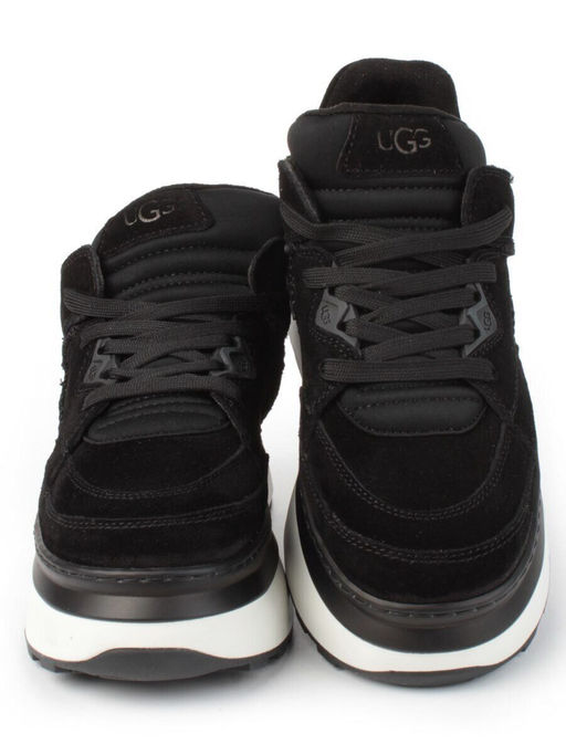 05-A9001-4 BLACK Кроссовки женские (натуральная замша)