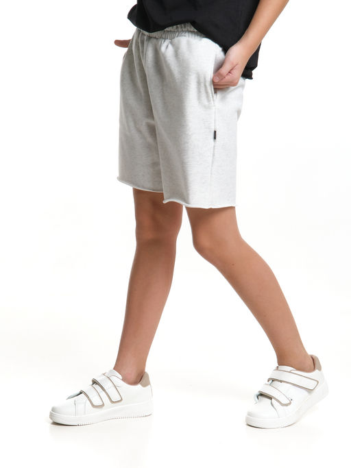 Шорты для спорта для девочки свободные отрезные 22-7677 красный - Mini maxi фото 27