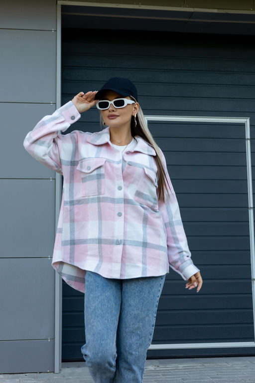 Рубашка женская в клетку РЖК-01