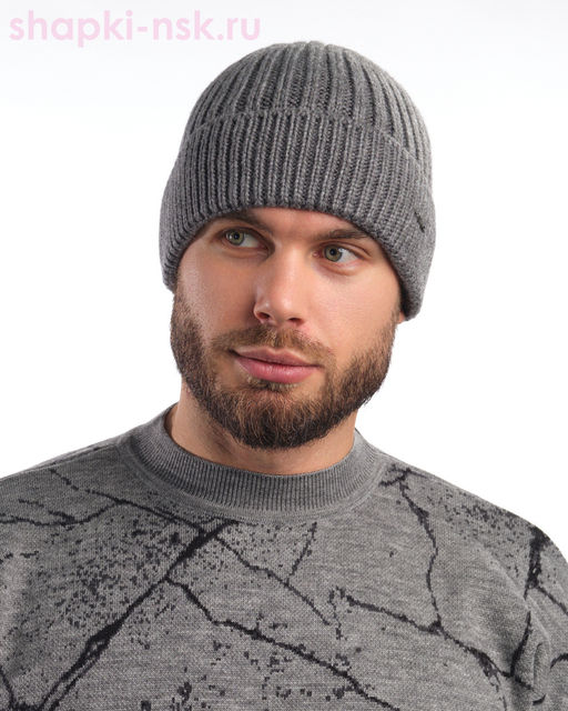 5540 Шапка мужская флис (57-59)