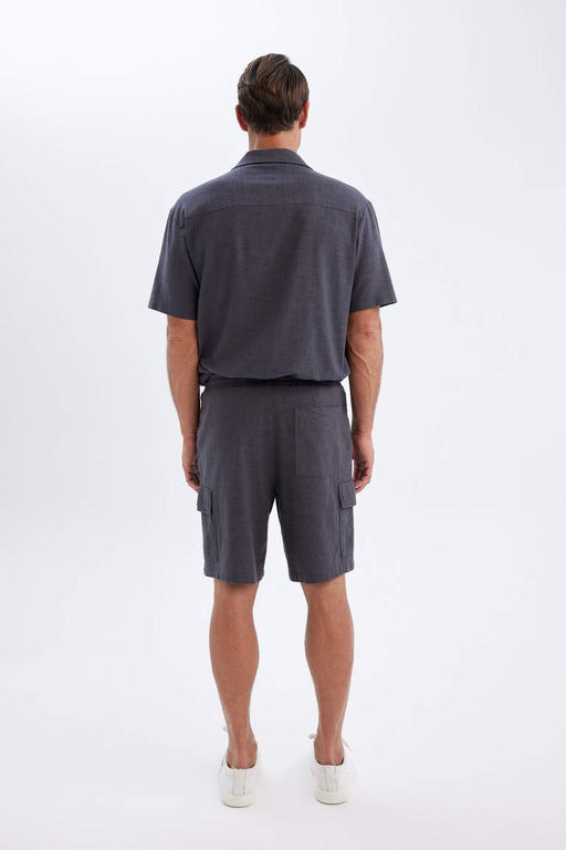 Хлопковые шорты свободного покроя - Defacto фото 7