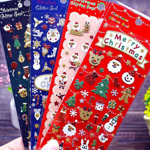 Набор наклеек Merry Christmas