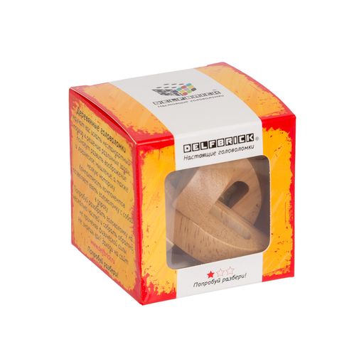 DELFBRICK DLS-04 Головоломка деревянная 1 шт Сфера 6 элемент