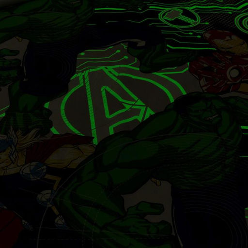 Постельное бельё 1,5 сп Neon Series, Мстители, 143*215 см, 150*214 см, 50*70 см -1 шт, светится в темноте - Marvel фото 5