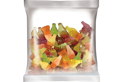 KrutFrut, мармелад жевательный с двойными вкусами кола и лайм, вишня и кола, кола и ваниль (упаковка 0,5 кг)