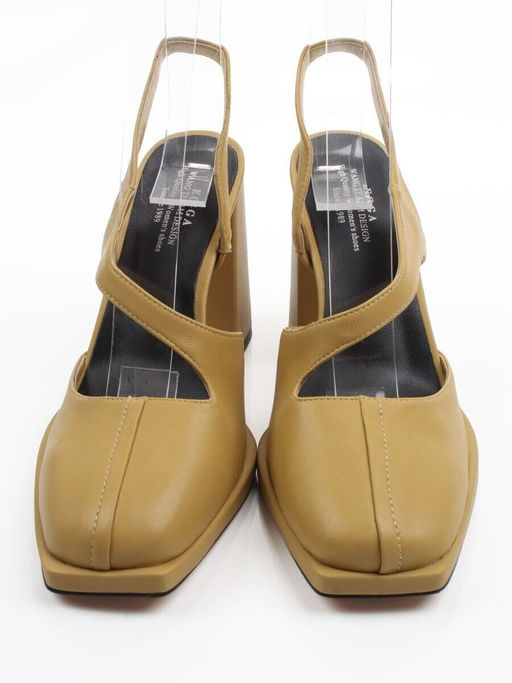 06-XLP1331-32 SAND Туфли летние женские (натуральная кожа)