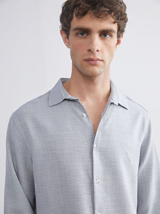 Regular Fit Uzun Kollu Erkek G?mlek