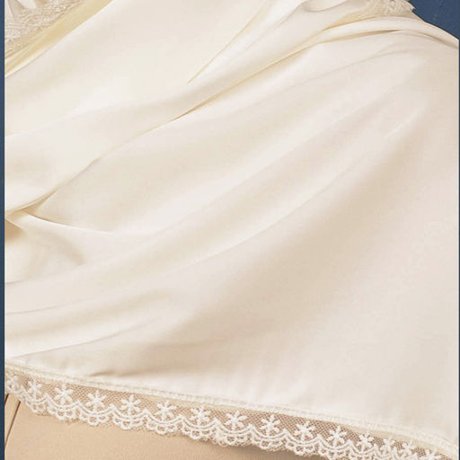 Шелковый палантин 180 х 50 см Шёлковый вечер - Мастерская ПОКРОВ фото 5