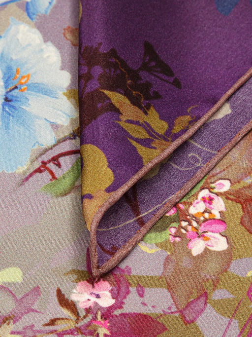 Платок жен. шелк 53х53 SS03-8362-05 - Eleganzza фото 3