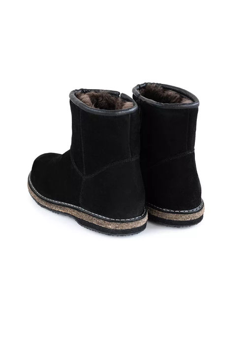 Угги мужские замшевые,войлочная подошва.