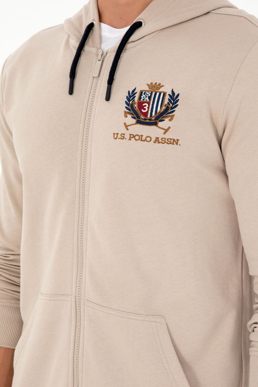 Мужской вязаный кардиган с камнями - U.s. polo assn фото 7