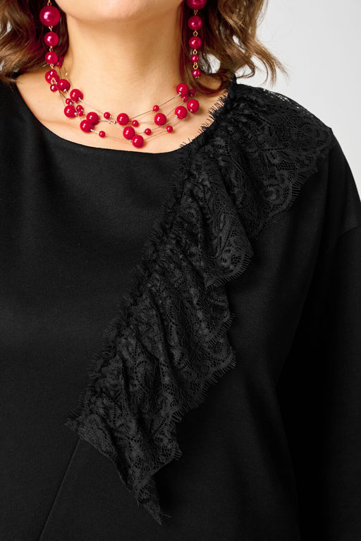 Блуза EVA GRANT 7148-1 черный