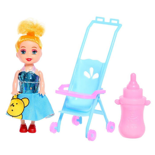 Кукла малышка Ева с аксессуарами, МИКС - Simaland фото 11