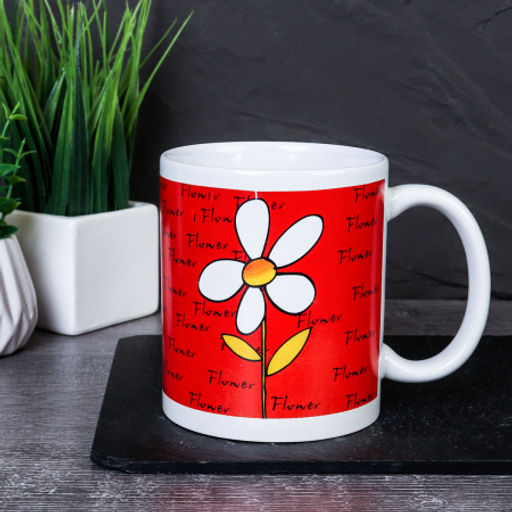 Кружка 400 Цветы / А-450 /уп 48/ - Галеонтрейд фото 4