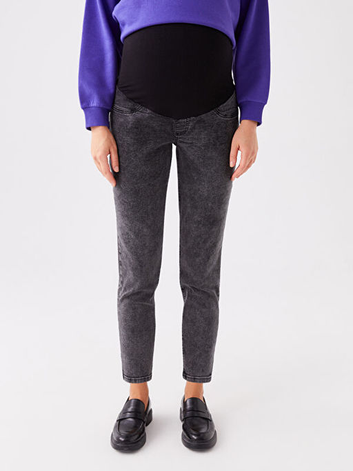 Kar?n Panelli Mom Fit Hamile Jean Pantolon