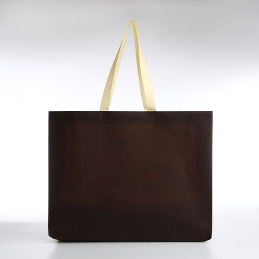 Сумка пляжная без застёжки, цвет коричневый - Simaland фото 2