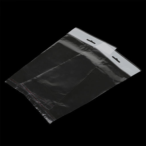 Пакет упаковочный полипропиленовый клеевой клапан (скотч) с еврослотом 15х20+5 30мкм цв. белый уп.100шт