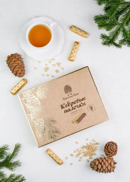 ? Кедровые палочки, 120 г - Сибирский кедр фото 2