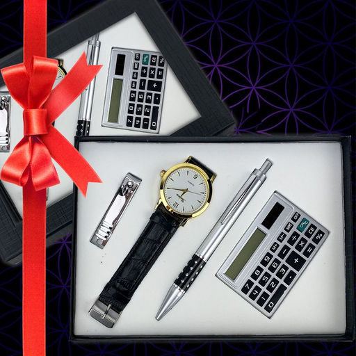 Подарочный набор для мужчин с аксессуарами 4в1 ,20x14x2,5см