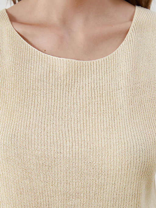 Bisiklet Yaka Kad?n Triko Atlet