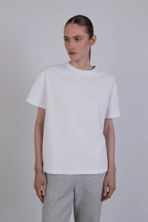 Базовая футболка темно-бежевого оттенка - Incity фото 19