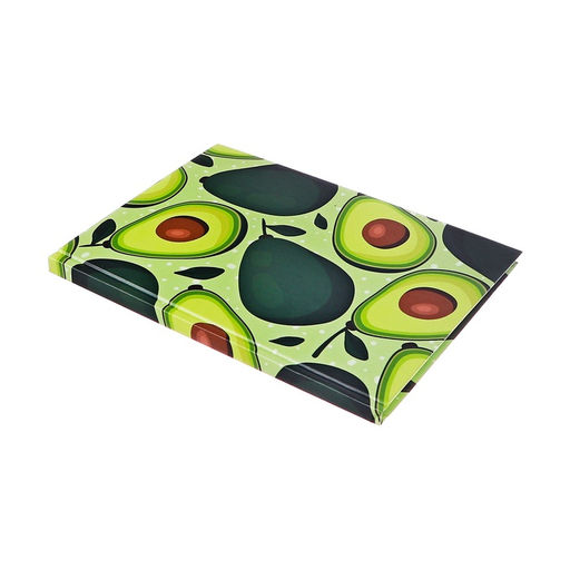 Ежедневник недатированный А5, 80 листов, Calligrata «Авокадо», матовая ламинация