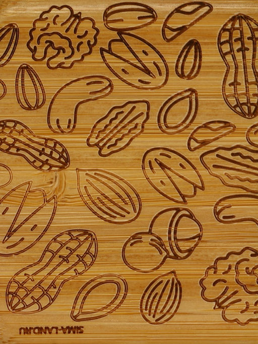 Менажница Орехи, 17х9.5х1.5 см - Дорого внимание фото 5