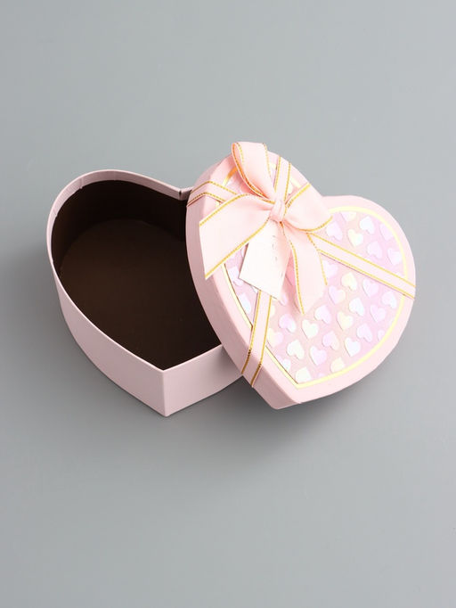 Набор коробок 3 в 1 сердца 22 х 20 х 9;  18.5 х 17 х 7.5; 16 х 14 х 6 см