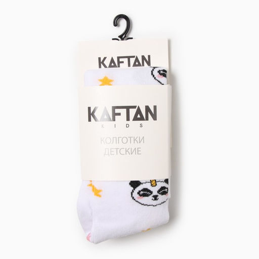Колготки детские KAFTAN «Зверята», рост 104-110 см, белые
