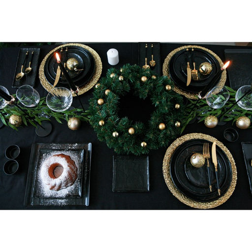 Ёлочные игрушки Классика ассорти, шары новогодние, d=3 см, набор 24 шт., золотистый - Зимнее волшебство фото 3