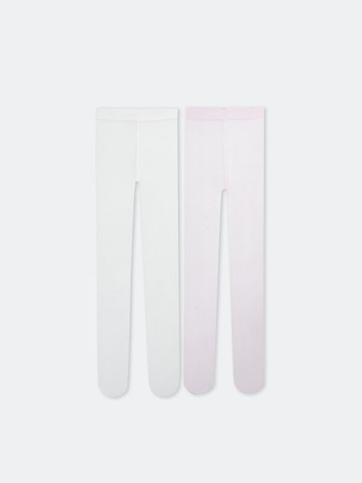 K?z ?ocuk ?nce K?lotlu ?orap 2li